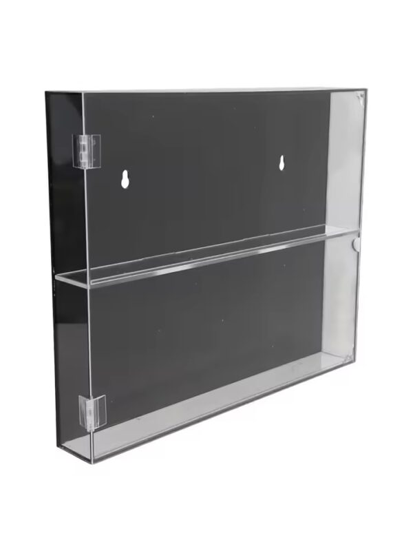 wall mounted acrylic display box