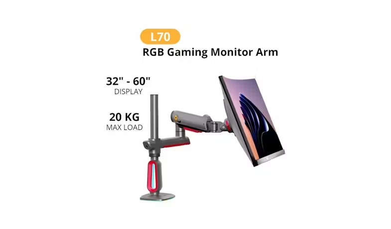 north bayou l60 gaming monitor arm desk mount (32" 60") (copy)