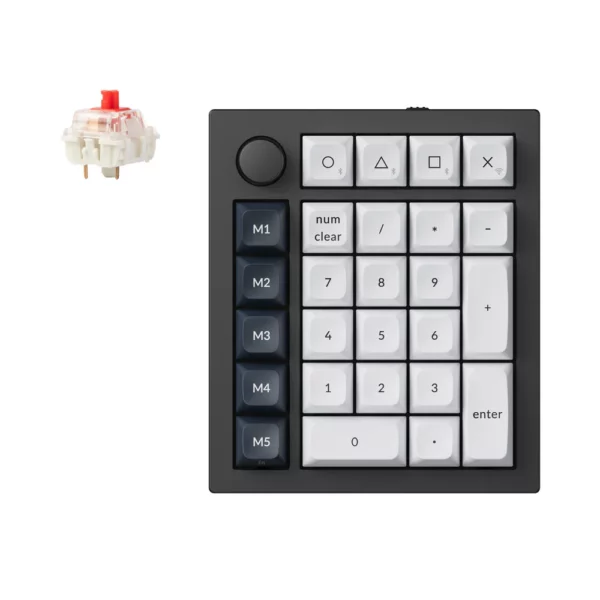 keychron k8 pro wireless mechanical keyboard (red switch)