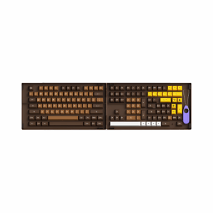 akko asa keycap set – chocolate