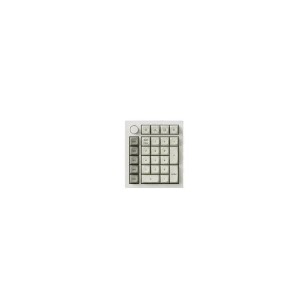 keychron q0 max custom number pad (gateron jupiter red, carbon black) (copy)