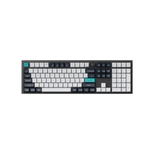 keychron q6 max wireless mechanical keyboard (gateron jupiter banana, carbon black)