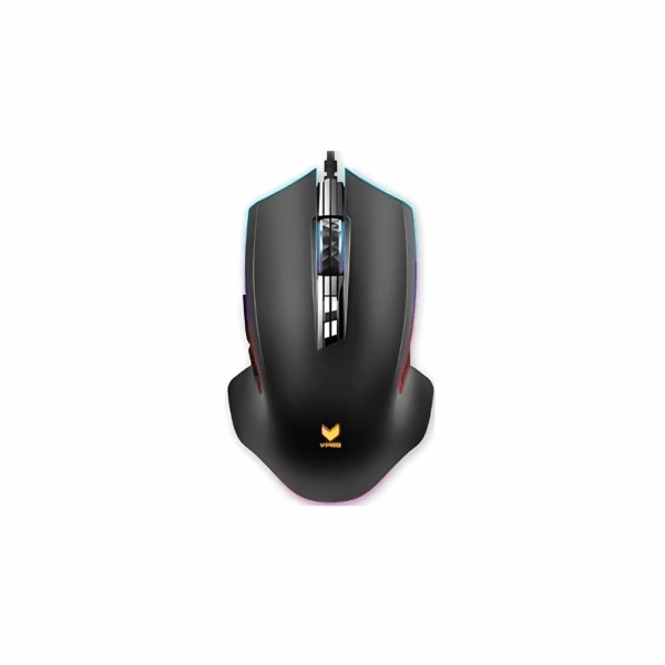rapoo v20pro wired gaming mouse with rgb