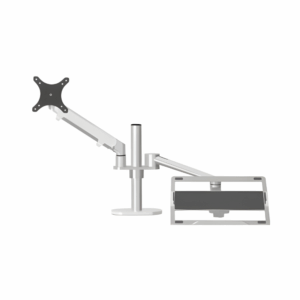 upergo ol 3s aluminum height adjustable dual arm monitor mount (17–32")