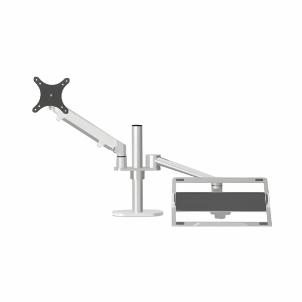 upergo ol 3s aluminum height adjustable dual arm monitor mount (17–32")