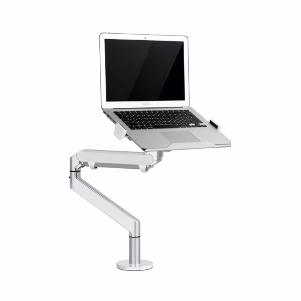 upergo oz 1s aluminum 2 in 1 monitor arm, laptop stand and mount (17"–32", each arm up to 6 kg)