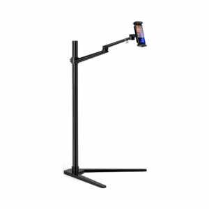 upergo up 8a multifunction computer floor stand for laptop, tablet, and smartphone