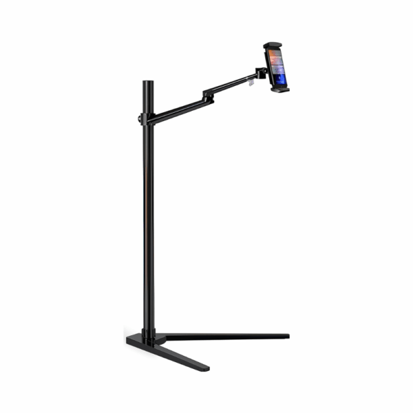 upergo up 8a multifunction computer floor stand for laptop, tablet, and smartphone