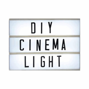 led message light box