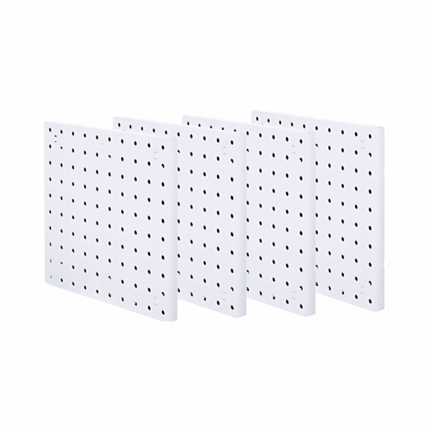Premium White Pegboard Set (Random Colors)