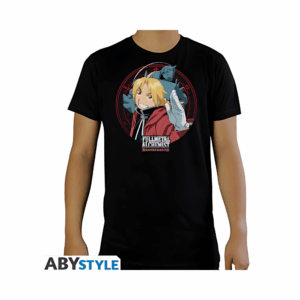 fullmetal alchemist ed & al men's t shirt (medium)