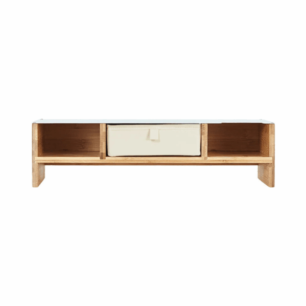 bamboo life desktop computer rack large