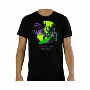 world of warcraft – “you are not prepared” men’s t shirt (black)