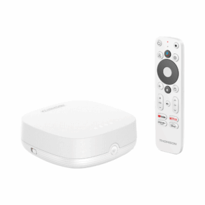 thomson google tv streaming box plus 270 white (4k)