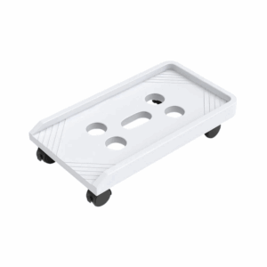 cpu roller stand with wheels (48×6×26 cm, black) (copy)