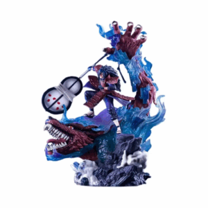 naruto shippuden madara uchiha susanoo and kyuubi figure