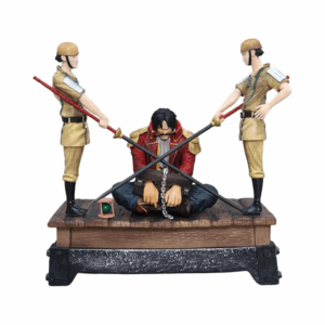one piece gol d. roger's execution scene figure