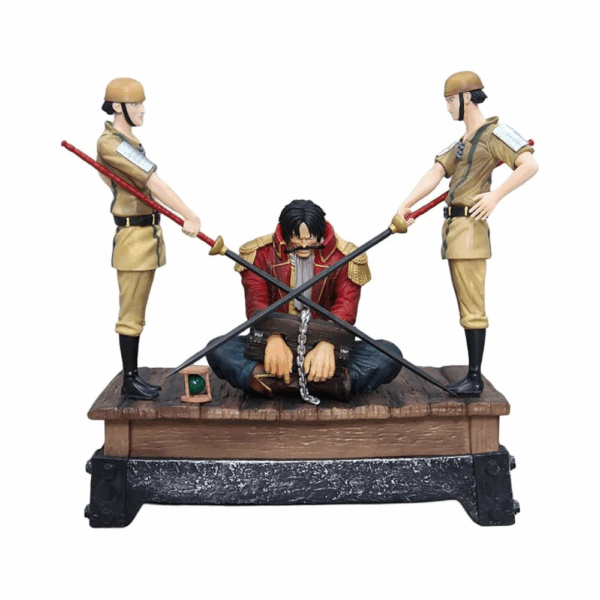 one piece gol d. roger's execution scene figure