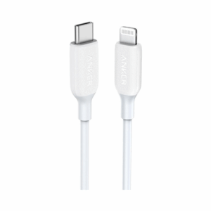 anker powerline iii usb c to lightning cable 2.0 3ft white