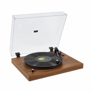 retro turntable player bluetooth (black)