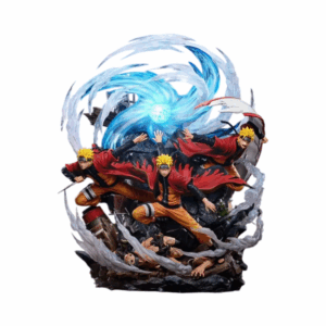 naruto shippuden naruto shadow clone jutsu and rasengan figure