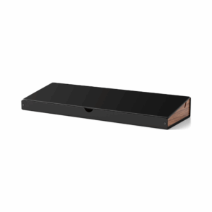 upergo vd 5 desktop keyboard stand organizer with whiteboard panel (black)