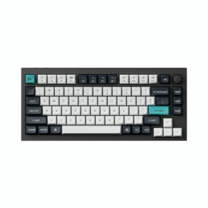 keychron q1 max wireless mechanical keyboard (gateron jupiter red, carbon black)