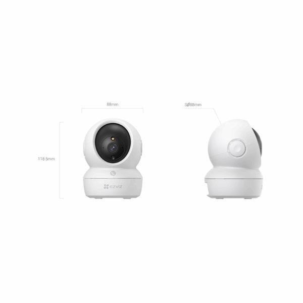 ezviz h6c pro 1080p movable camera