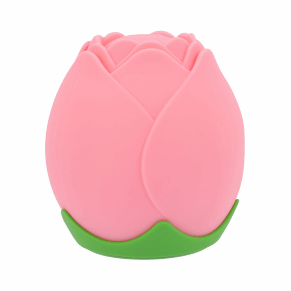 light rose shape bedside lamp 3 gear adjustable