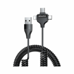 awei 3in1spring mobile cable (cl 205)