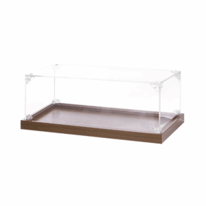 acrylic wooden display cabinet