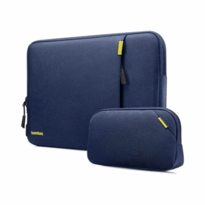 tomtoc defender a13 laptop sleeve kit 16" navy blue
