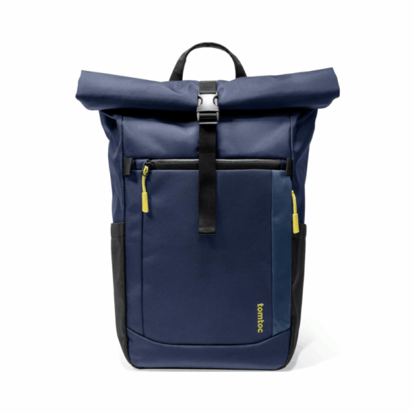 tomtoc navigator t61 rolltop backpack 15.6" dark blue (t61m1b1)
