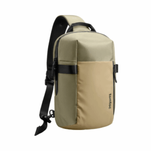 tomtoc navigator t24 sling bag 14" khaki
