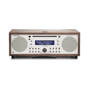 tivoli audio music system+ audio system walnut beige