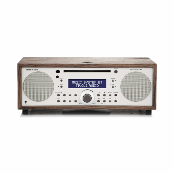 tivoli audio music system+ audio system walnut beige