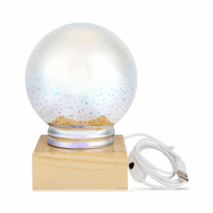 magic fireworks glass night light