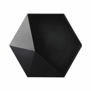 hexagonal wall shelf