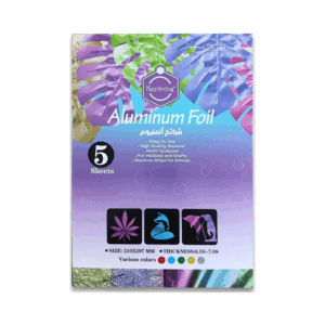 keep smiling aluminum foil sheets – 5 pcs