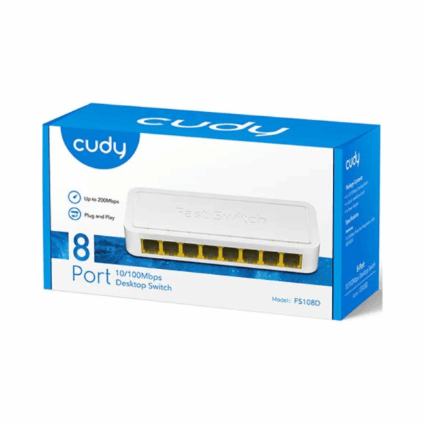 cudy fs108d 8 port 10/100mbps desktop switch