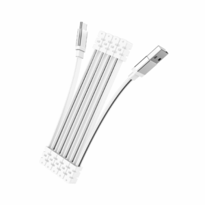 hoco magnetic usb to type c charging data cable (random colors)