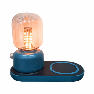 table lamp with wireless charger