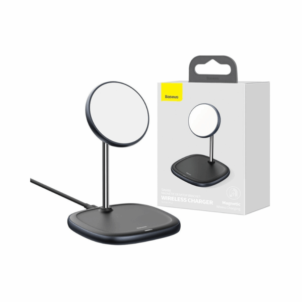 baseus swan magnetic desktop bracket wireless charger