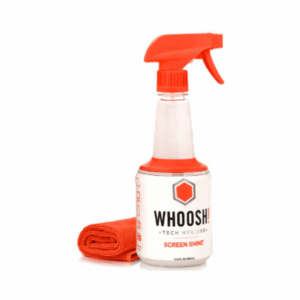whoosh! refillable screen shine with microfibre cloth 500ml