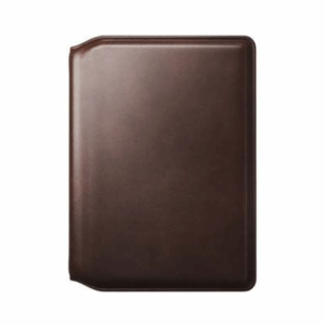 nomad passport wallet with horween leather rustic brown