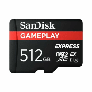 sandisk gameplay microsd express card (512gb)