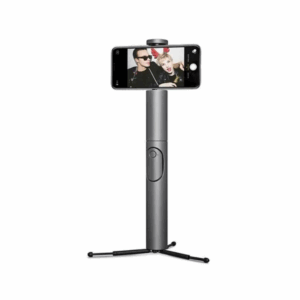 cliquefie aluminum selfie stick with bluetooth remote control