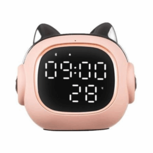 cat bluetooth alarm clock night light