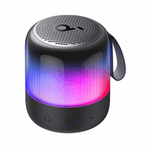 anker soundcore glow mini portable speaker black (a3136011)