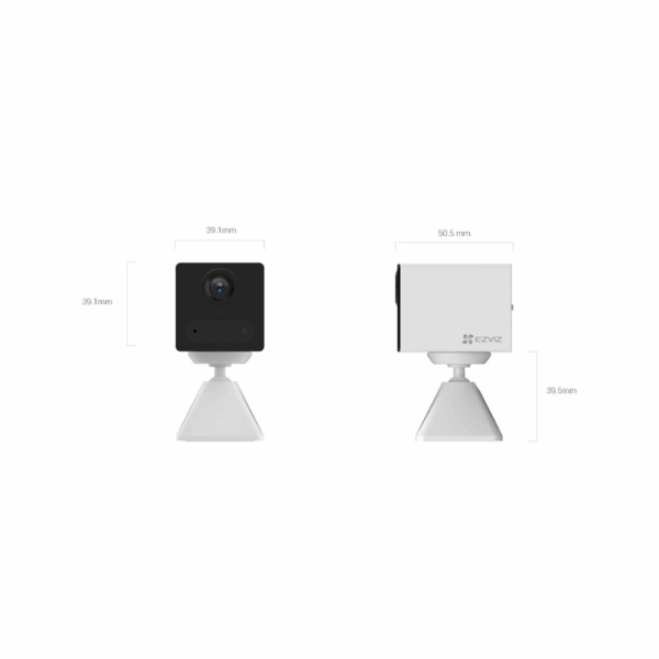 ezviz cb2 smart home battery camera (3mp) (white)
